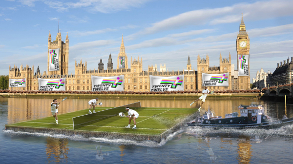 Tennis on the River Thames