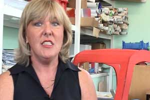 Susan connects with her kids through art...