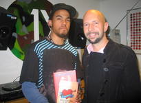 Dev and Neil Strauss, author of The Game