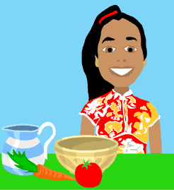 Paratoi bwyd blasus gyda Veejay