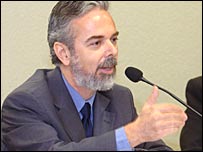 O embaixador brasileiro na ONU, Antonio Patriota