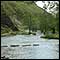 The stepping stones in Dovedale