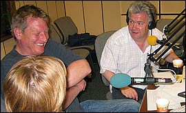 Julia, Simon and Ian