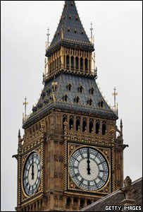 लंदन की बिग बैन घड़ी