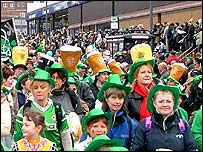 2005 Birmingham St Patrick's day parade 
