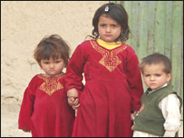 اطفال افغان