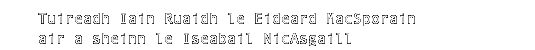 Tuireadh Iain Ruaidh