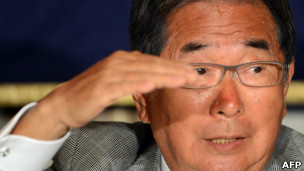 以發佈極右言論著名的石原慎太郎