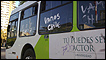 Un bus en Chile (Foto: Sebastián Rojas)