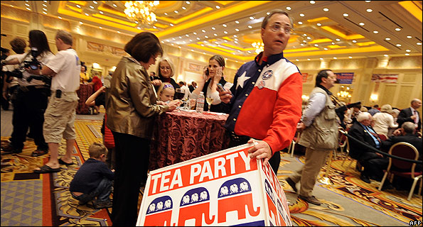 Tea Party Republican supporter, Texas, 2 Nov 10