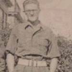 Vic Nolan at Zandvoort, Holland, in September 1944