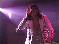 Justin Hawkins at the UEA