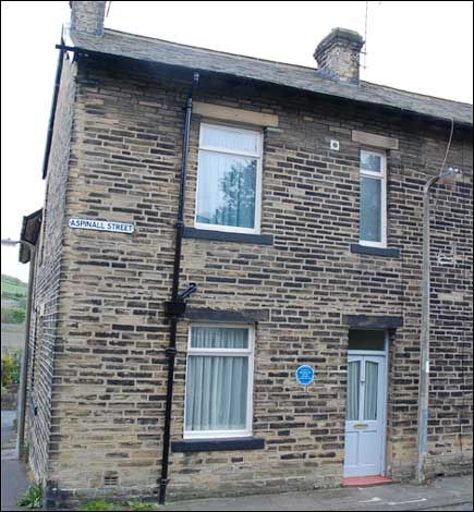 Ted Hughes' birthplace, Mytholmroyd