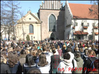 Věřící v Polsku