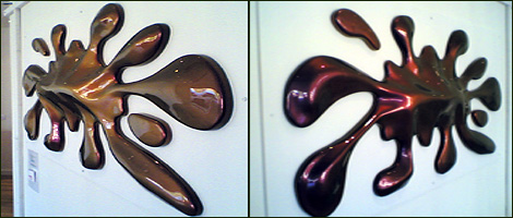 The Splat from different angles on display at the Brightlingsea Boat Show 2009