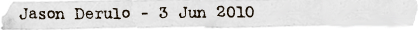 Jason Derulo - 3 Jun 2010