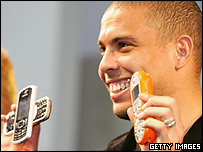 تبلیغ رونالدو برای زیمنس