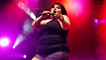 Gossip's Beth Ditto performing on the In New Music We Trust stage