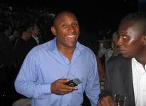 Mike and Treble T get ready to enjoy MOBOs 07