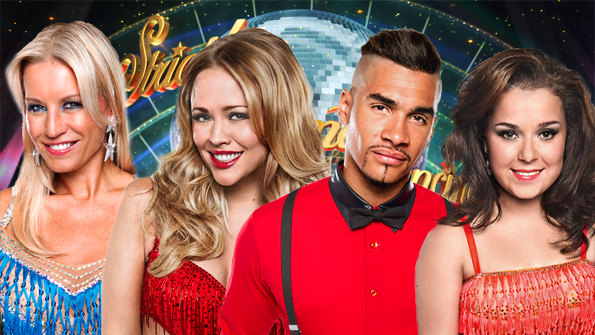 Denise Van Outen, Kimberley Walsh, Louis Smith and Dani Harmer