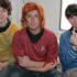 Greg, Scott and James are in costume!