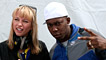 Sara Cox and Dizzee Rascal