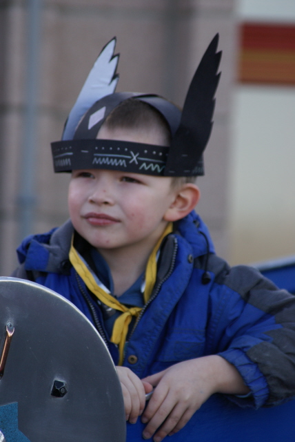 The nursery bairns got into the spirit o the occasion