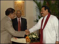 New CJ taking oaths before the President