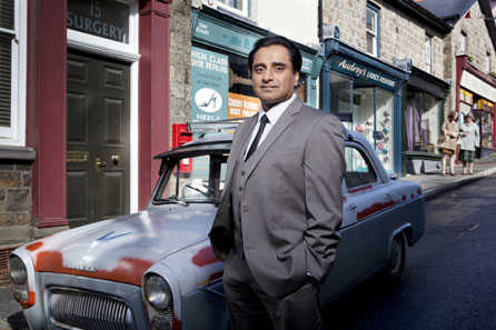 Sanjeev Bhaskar in The Indian Doctor. Photo: Rondo Media/BBC