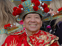 London celebrates Chinese New Year as the capital welcomes the year of the ox. Sunday 1 February 2009.