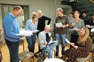 Recording of the Saturday, Sunday... And Monday play in Studio 1