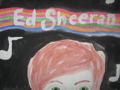 Ed Sheeran portrait