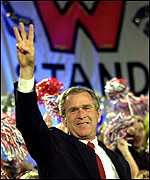 George Bush věří ve své vítězství