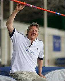 Dick Fosbury at Loughborough, May 2009