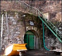 Entrance to Trepca mine