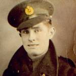 James sometime after he followed in his father's footsteps and left home to enlist aged 18yrs.