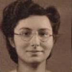 I have chosen this photograph from 1943, as it is in sepia, a favourite photographic medium of the time, and because of the hair style, with the bangs on top of the head.