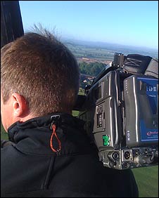 Andy works in confined spaces