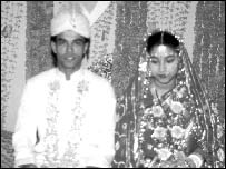 Bengali wedding couple 