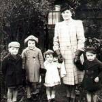 Roy Malcolm Foulds, Terry Foulds, Joan Foulds, Mrs. G.M. Foulds and Valerie Foulds