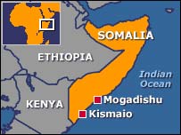 صومالیہ کا نقشہ