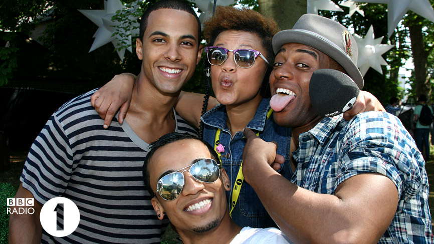 JLS with Gemma from BBC Radio 1Xtra Breakfast