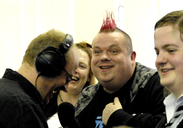 The Music Bed presenters Amanda Millen and Jim Gellatly