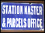 Station Master's offic sign @ Oakworth Station