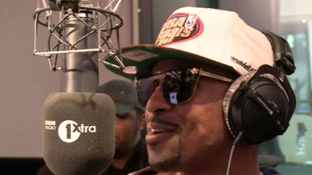 Big Sean pops in a drops a freestyle