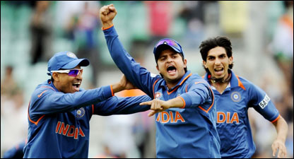 युनुस पठान, सुरेश रैना, ईशांत शर्मा 