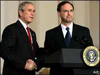 Samuel Alito ve George Bush