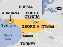 Карта Абхазії