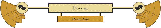 Forum - homelife - Click here to return to the Forum menu page.