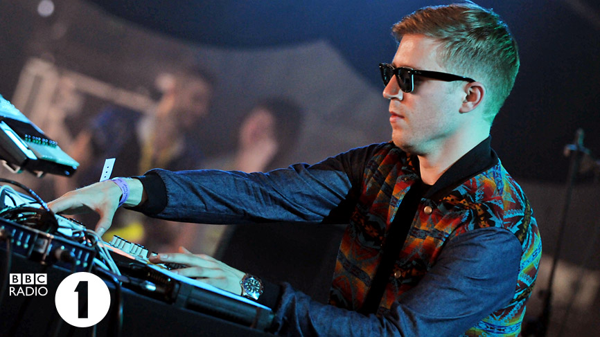 Sub Focus performing live at Radio 1's Big Weekend 2010